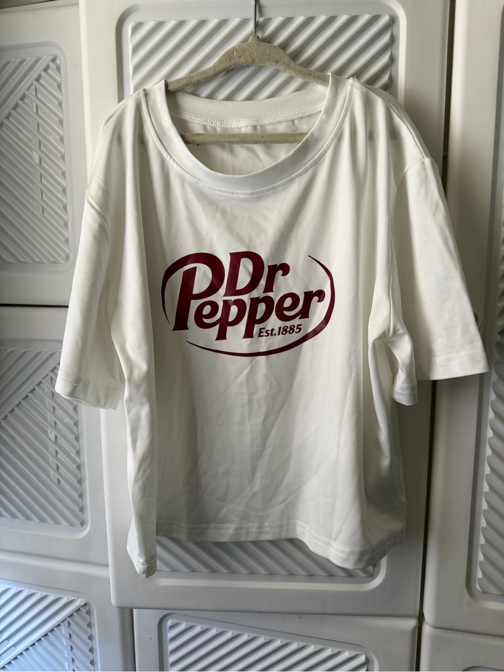Dr. Pepper White Tee